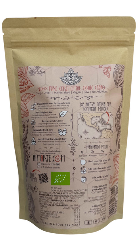 Almarte Ceremonial Cocoa 250g Dominican Republic