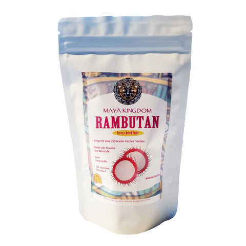 Rambutan gefriergetrocknet | 100 % Frucht – Vitamine & Geschmack pur