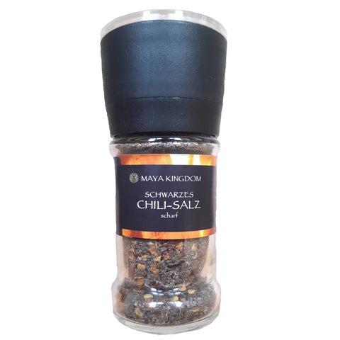 Maya Kingdom Chilisalz | Schwarzes Salz aus Guatemala mit Chili