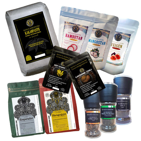 Maya Kingdom Feinkost-Selektion 11 kostbare Spezialitäten