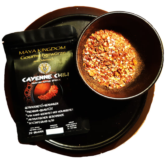 Cayenne Chili 20g - Gourmetgewürz aus Österreich